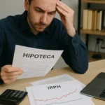 Persona revisando su hipoteca con IRPH y comparándola con Euríbor para reclamar intereses abusivos